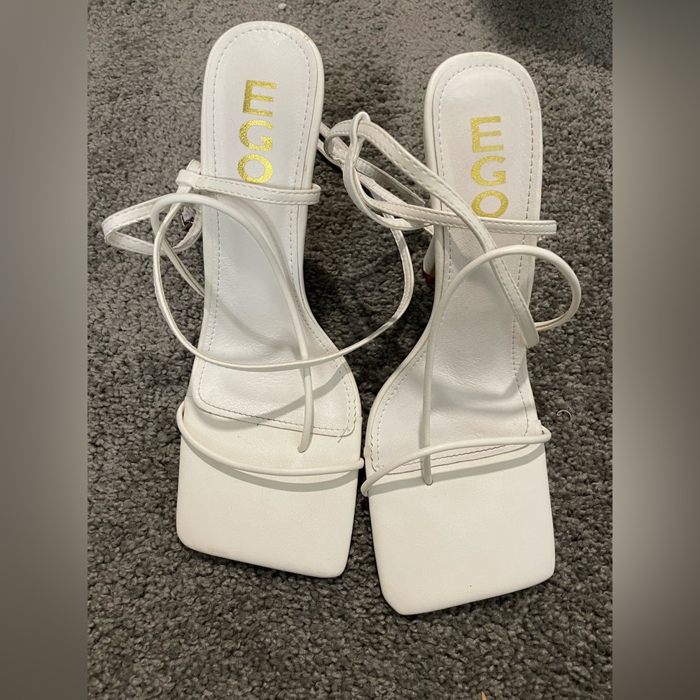 Ego strap Heels size 8